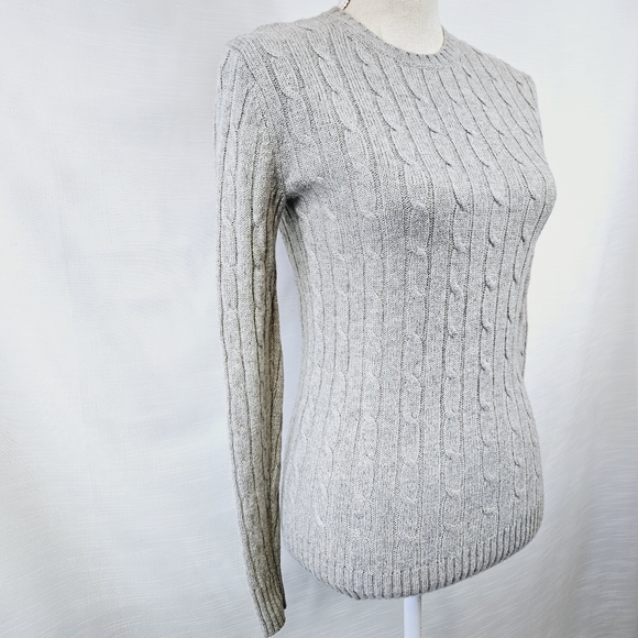 Vineyard Vines Plaited Cashmere Coral Lane Sweater X-small - Picture 8 of 12